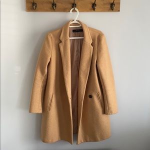 Zara tan jacket size medium